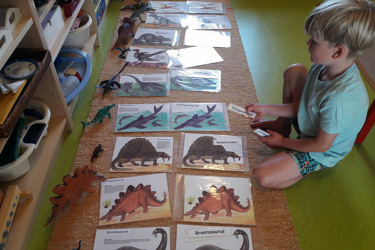 Hochsensible oder hochbegabte Kinder begleiten - Wissenswertes über Dinosaurier